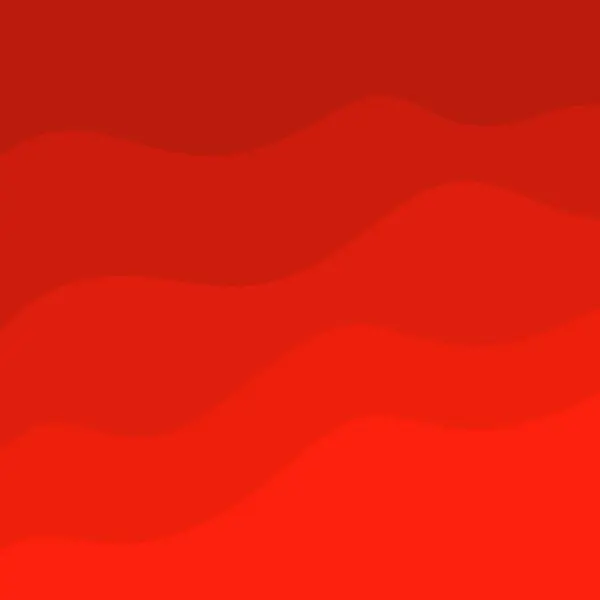 Gradient Red Wave Shape Abstrakter Hintergrund — Stockfoto
