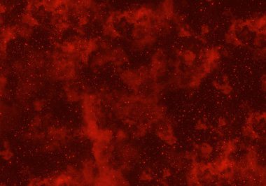 Fotoğraf soyut kırmızı nebula arkaplanı