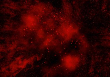 soyut kırmızı nebula kozmik gökada arkaplanı