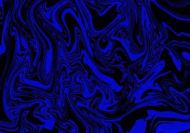 soyut mavi ve siyah doku arkaplanını sıvılaştır