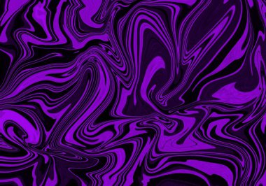 soyut mor ve siyah sıvı doku arkaplanı
