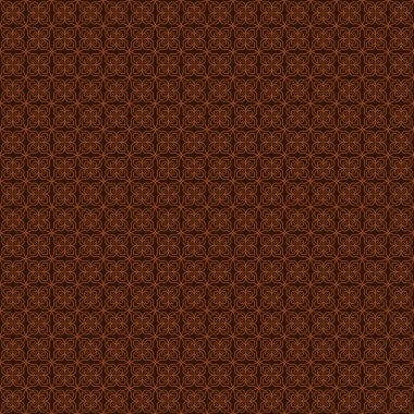 turuncu desensiz çiçek deseni