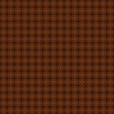 turuncu desensiz çiçek deseni