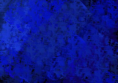 Mavi arkaplanda koyu grunge