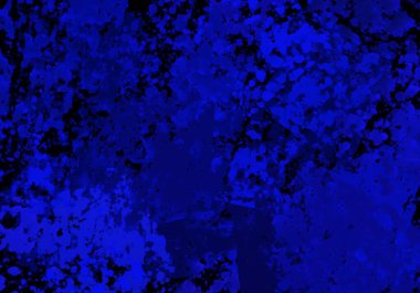 Mavi arkaplanda koyu grunge