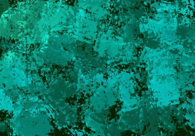 Cyan arkaplanda koyu grunge