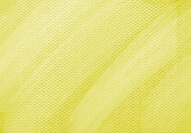 Sosyal medya afişi için soyut doku fırçası sarı arkaplan