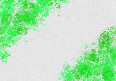 soyut yeşil fırça darbesi çerçeve arkaplanı