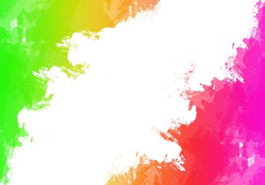 Watercolor colorful stains abstract background