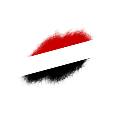 Soyut Fırça Yemen Bayrağı