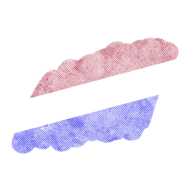 Soyut Yarıtonlu Hollanda Bayrağı