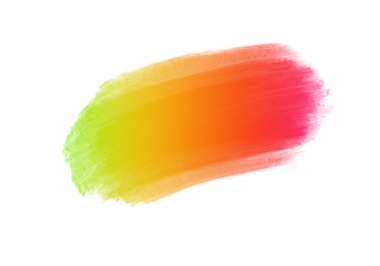 soyut renkli fırça şekli