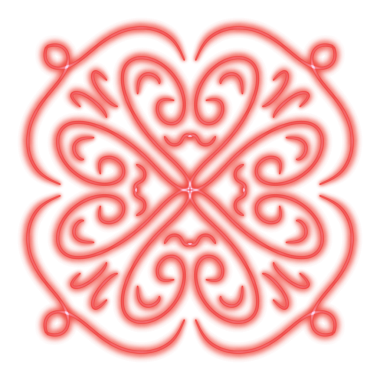 Soyut, dikişsiz, kırmızı çiçek deseni