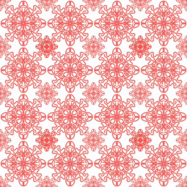 Soyut, dikişsiz, kırmızı çiçek deseni