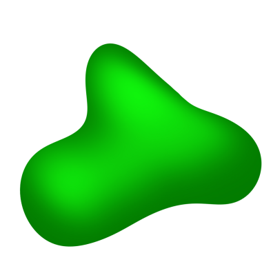 Gradyan Sıvı Şekil Sanat Tasarımı