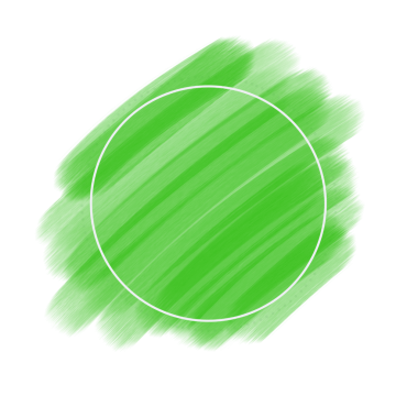 fırça darbesiyle daire