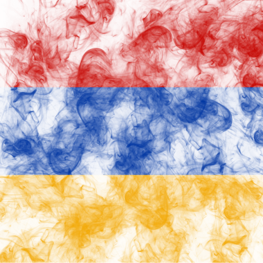 Soyut Duman Armani Bayrağı Şeffaf Arkaplan