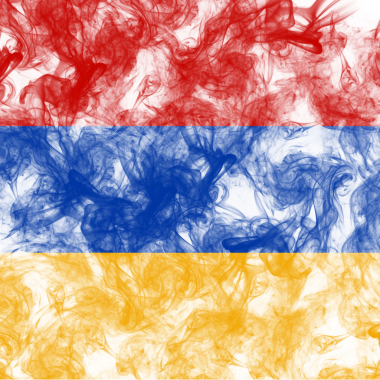 Soyut Duman Armani Bayrağı Şeffaf Arkaplan