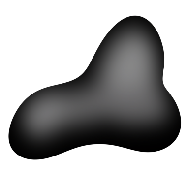 Gradyan Sıvı Şekli, Web Kullanımı için Basit PNG Resmi