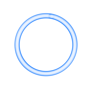 Mavi Kabarcık Şekli, Web kullanımı için basit PNG Resmi