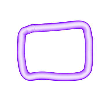 Mor Kabarcık Şekli, Web Kullanımı için Basit PNG ResmiName