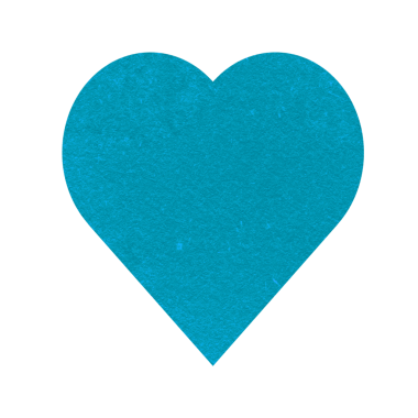 Mavi Kalp Dokusu, Web Kullanımı için Basit PNG Resmi