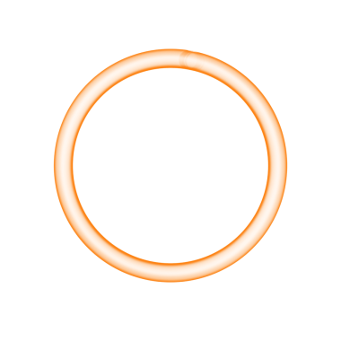 Web kullanımı için Turuncu Kabarcık Şekli, Basit PNG Resmi