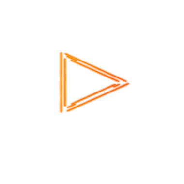 Neon Oynat Düğmesi, Web kullanımı için basit PNG resmi