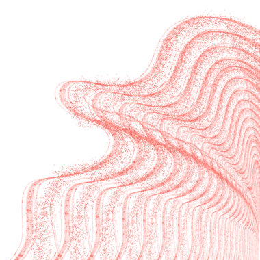 Soyut Kırmızı Parıltı Köşesi