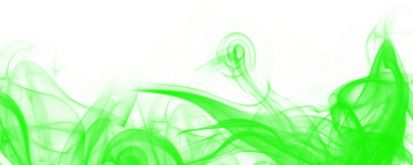 Soyut Yeşil Duman Alevi