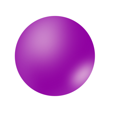 Parlak plastik küreler gerçekçi