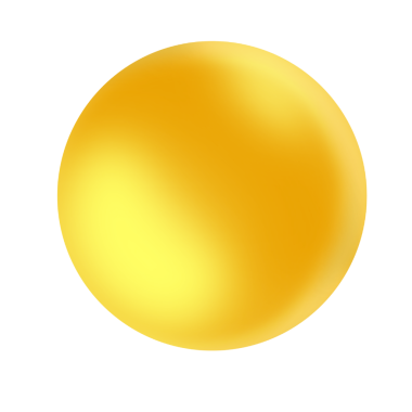 Altın 3d küre koleksiyonu