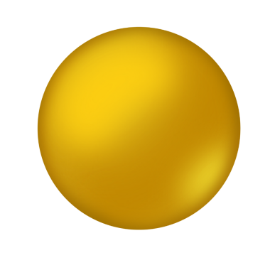 Altın 3d küre koleksiyonu