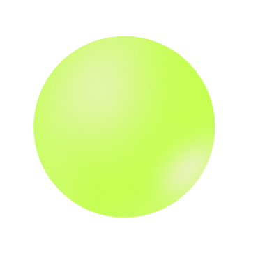 Parlak plastik küreler gerçekçi