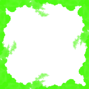 Soyut Yeşil Sis Çerçevesi