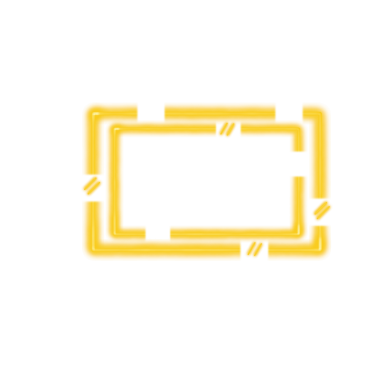 Ağ kullanımı için soyut Neon Çerçeve, Basit PNG Resim