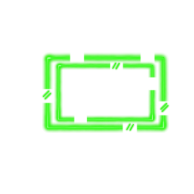 Ağ kullanımı için soyut Neon Çerçeve, Basit PNG Resim