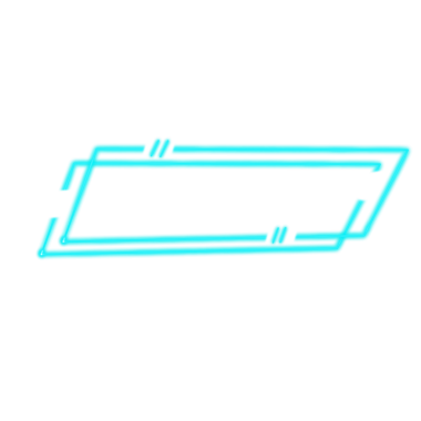 Ağ kullanımı için soyut Neon Çerçeve, Basit PNG Resim