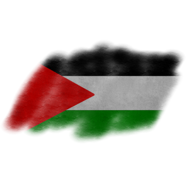 Filistin Fırça Bayrak Boyası