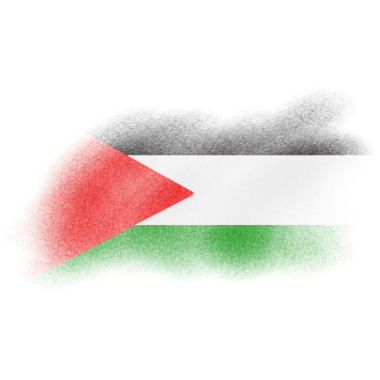 Filistin Fırça Bayrak Boyası