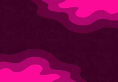 Soyut Dalgalı Arkaplan Boyası