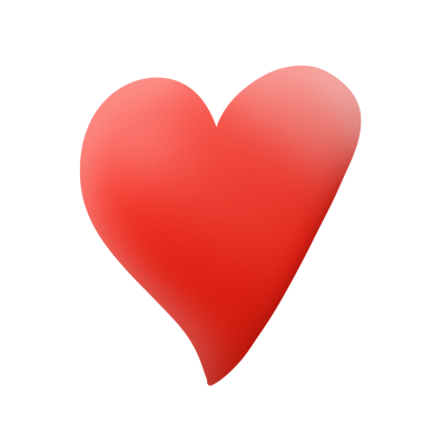 Parlak Parlak Kalp Boyası 