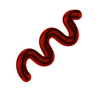 3 Boyutlu Kırmızı Dalga Çizgisi