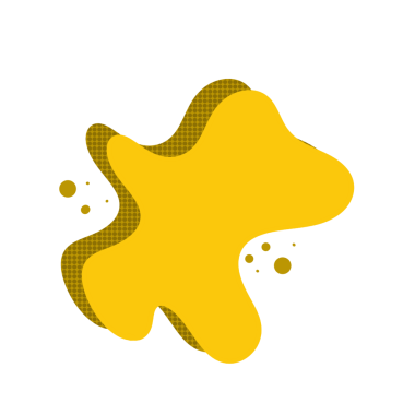 Soyut Sarı Modern Sancak