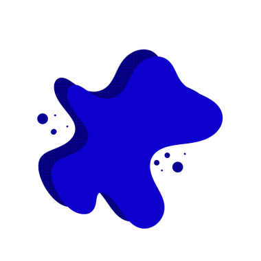 Soyut Mavi Modern Sancak