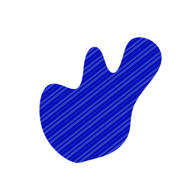 Soyut Blob Çizgili Doku