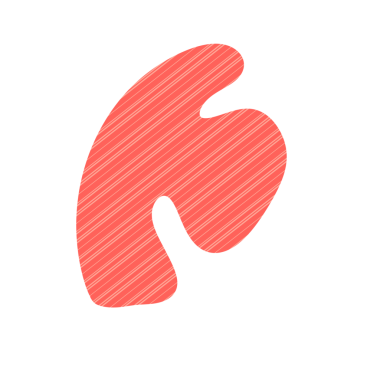 Soyut Blob Çizgili Doku