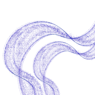 Soyut Mavi Parıltı Köşesi