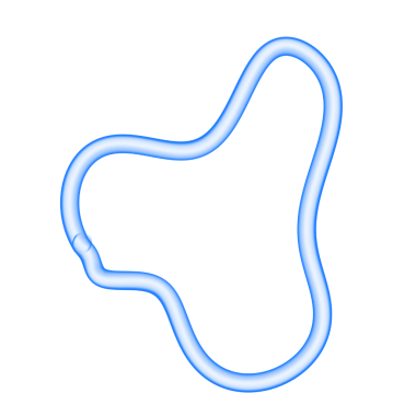 Mavi Kabarcık Blob, Web kullanımı için basit PNG resmi