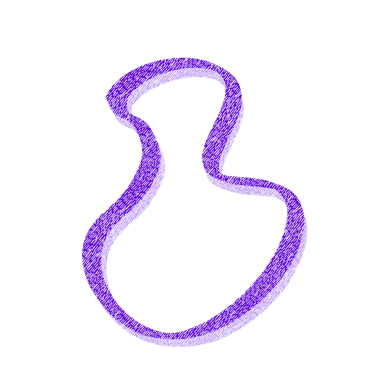 Ağ Kullanımı için Soyut Mor Damla, Basit PNG Resmi